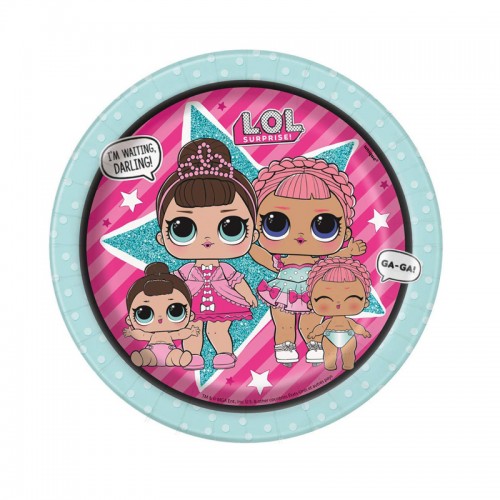 Pratos LOL Surprise|18cm